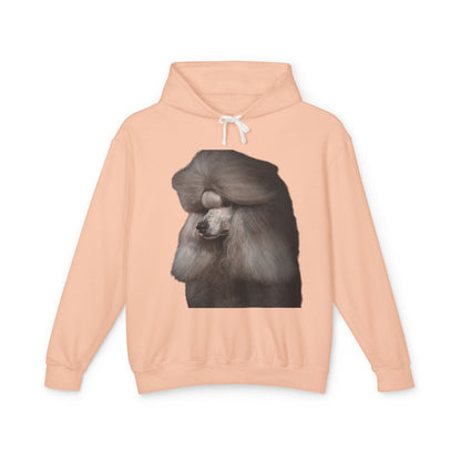 Poodle Head Unisex Lightweight Hoodie