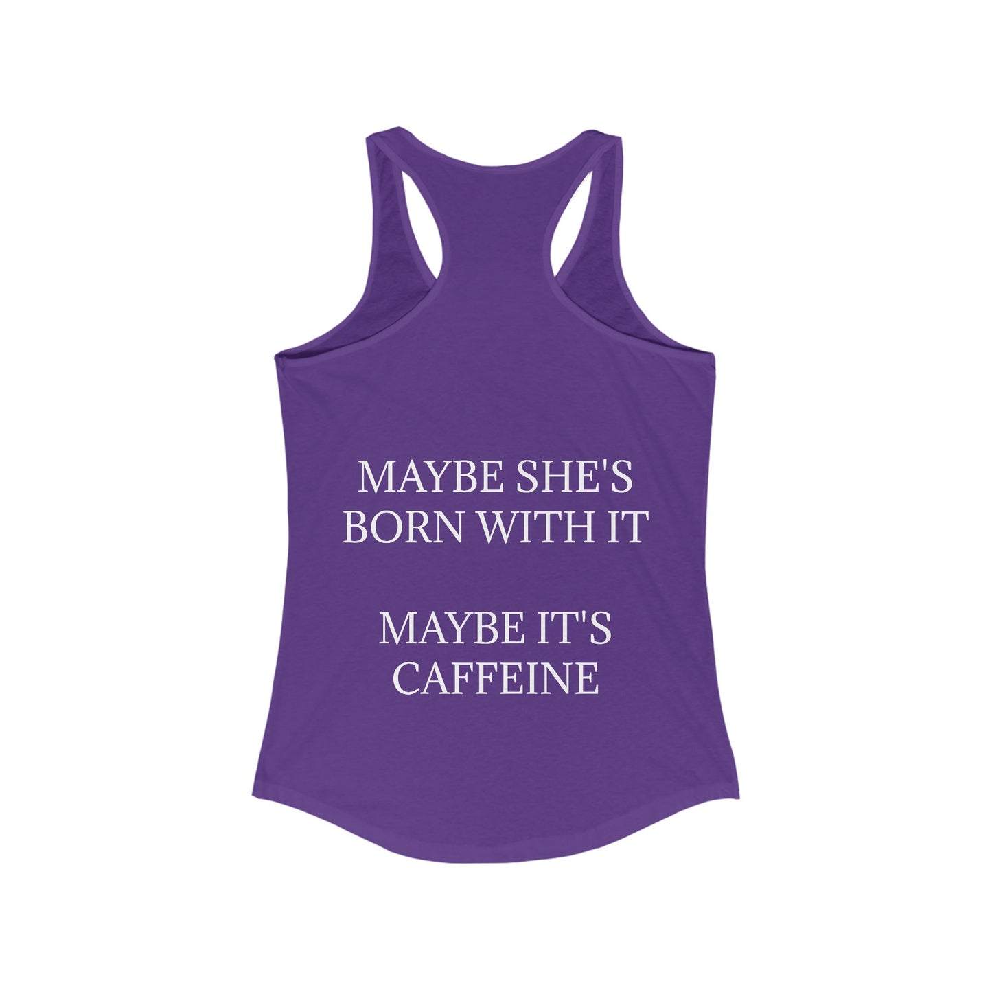 Born With It Women's Racerback Tank