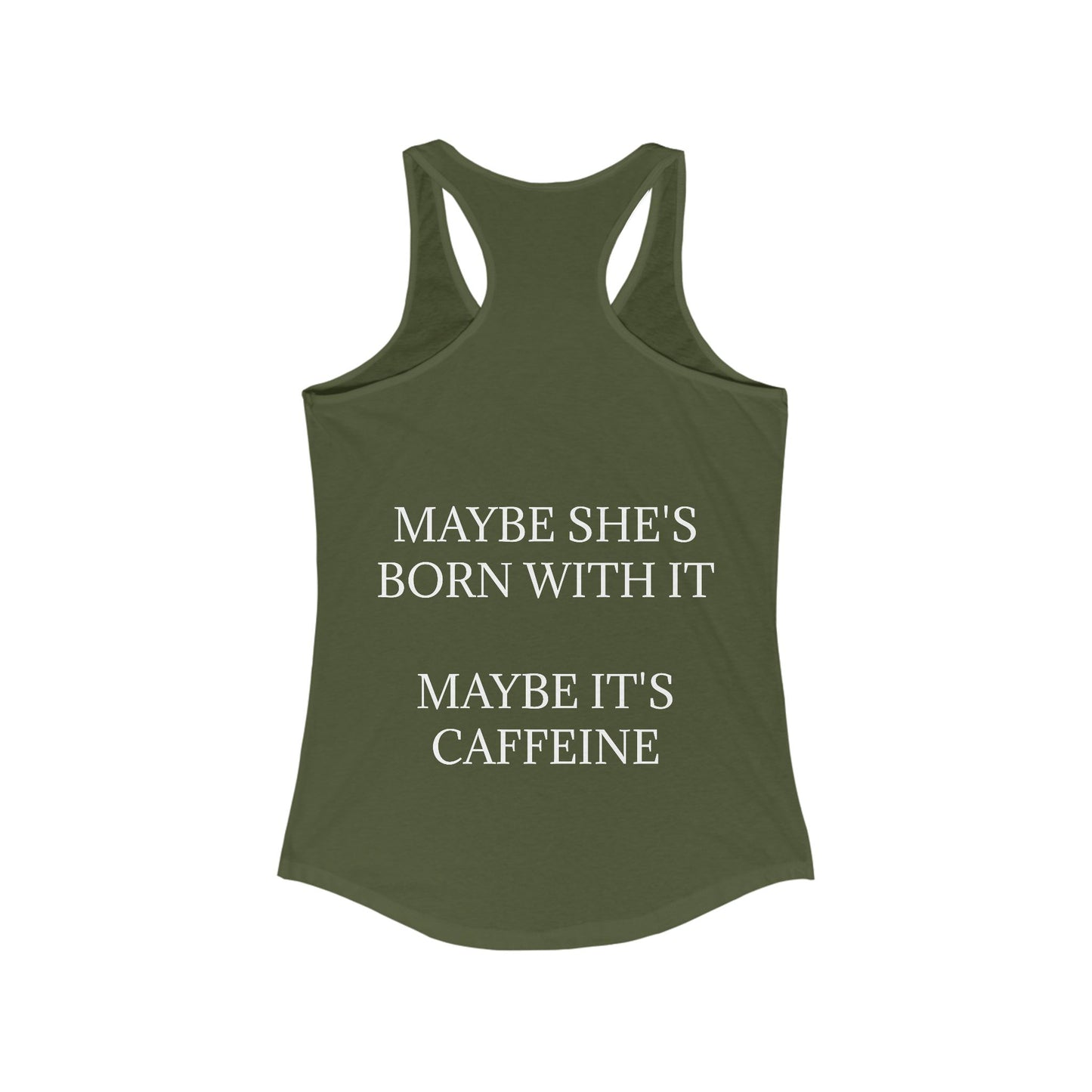 Born With It Women's Racerback Tank