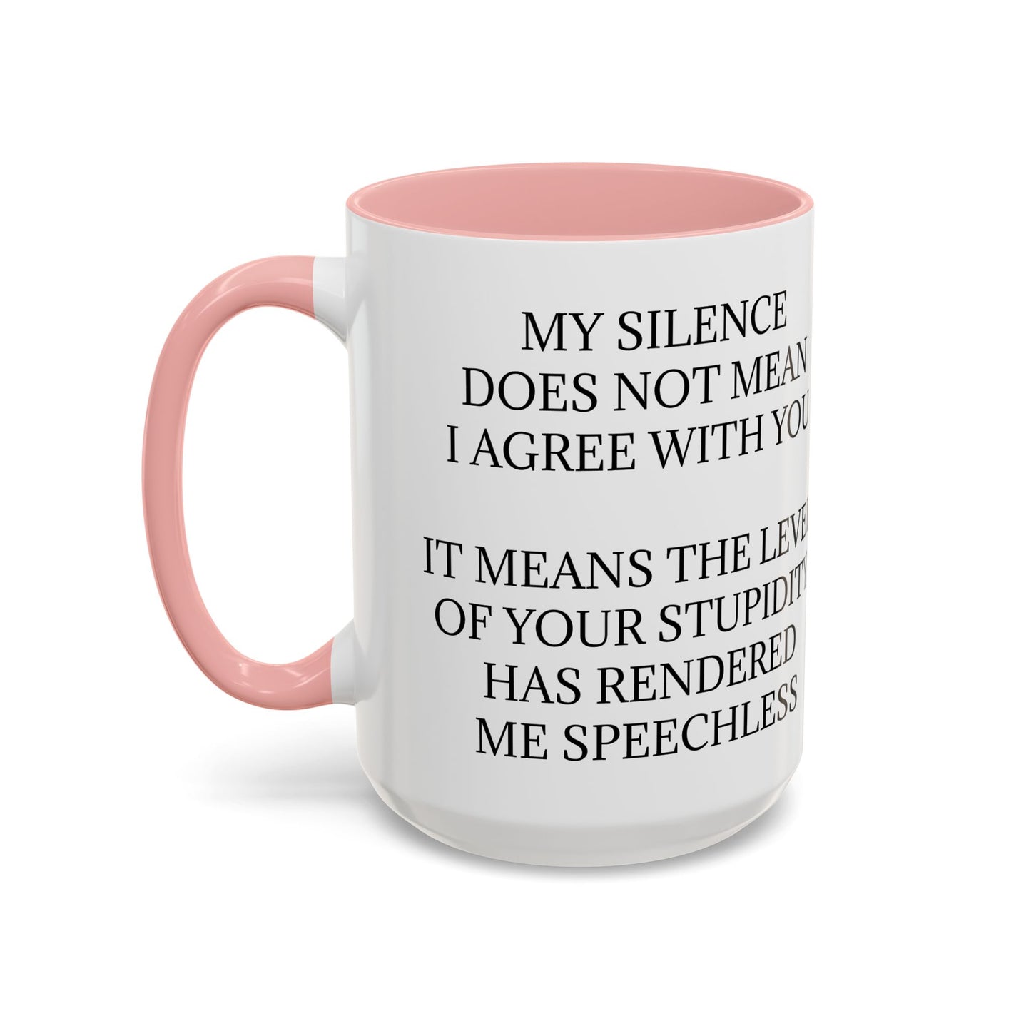 Speechless 2-Tone Coffee Mug