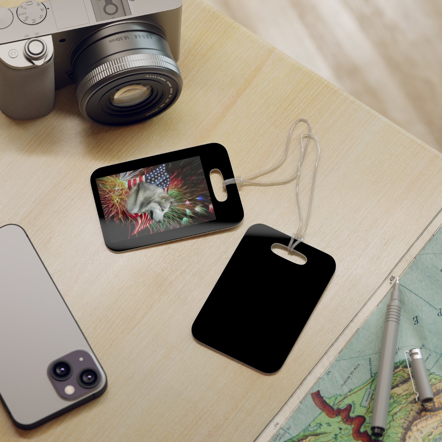 American Malamute Luggage Tag