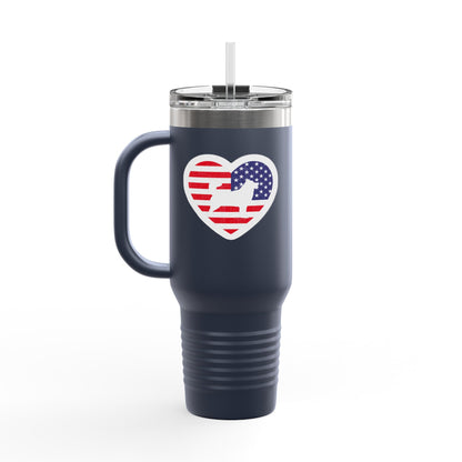 Malamute Flag Insulated Travel Mug