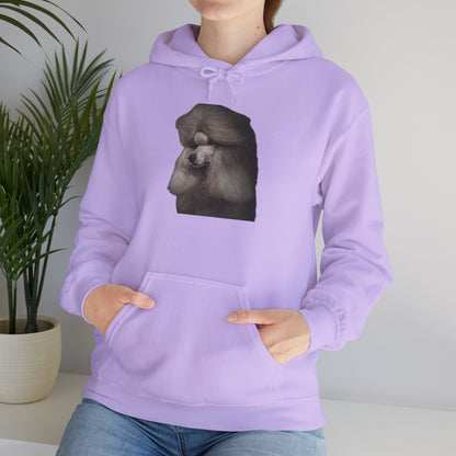 Poodle Head Unisex Hoodie
