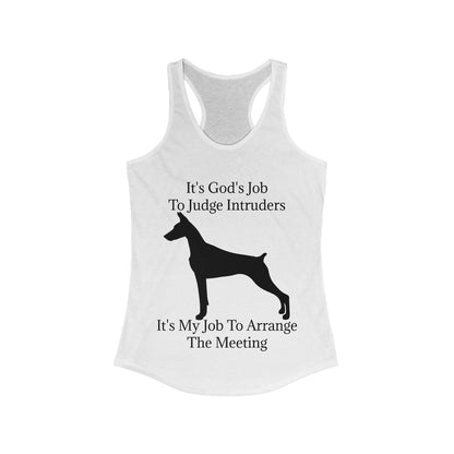 Arrange The Meeting Women's Racerback Tank