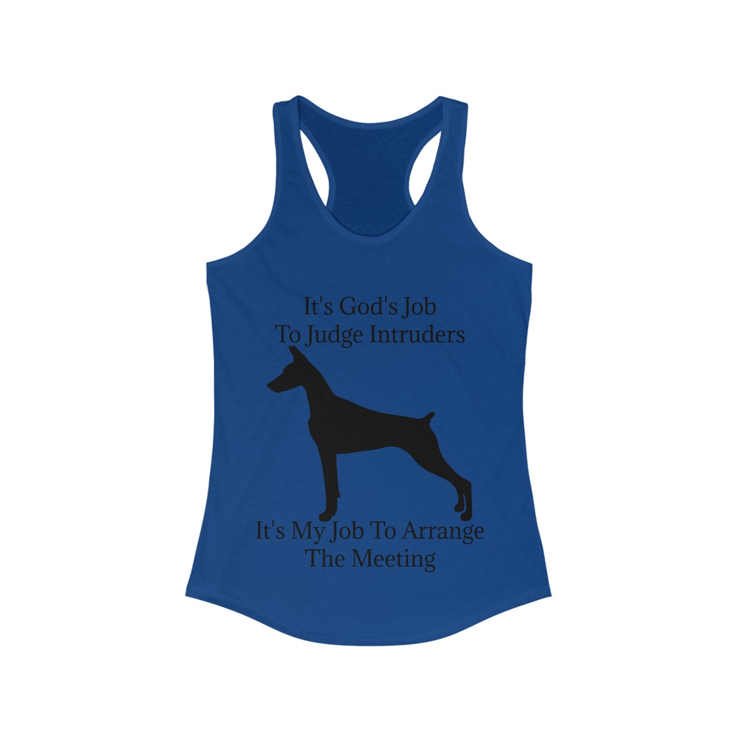 Arrange The Meeting Women's Racerback Tank