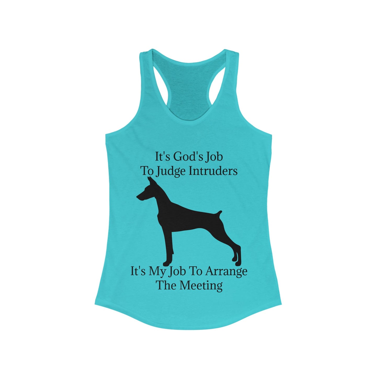 Arrange The Meeting Women's Racerback Tank