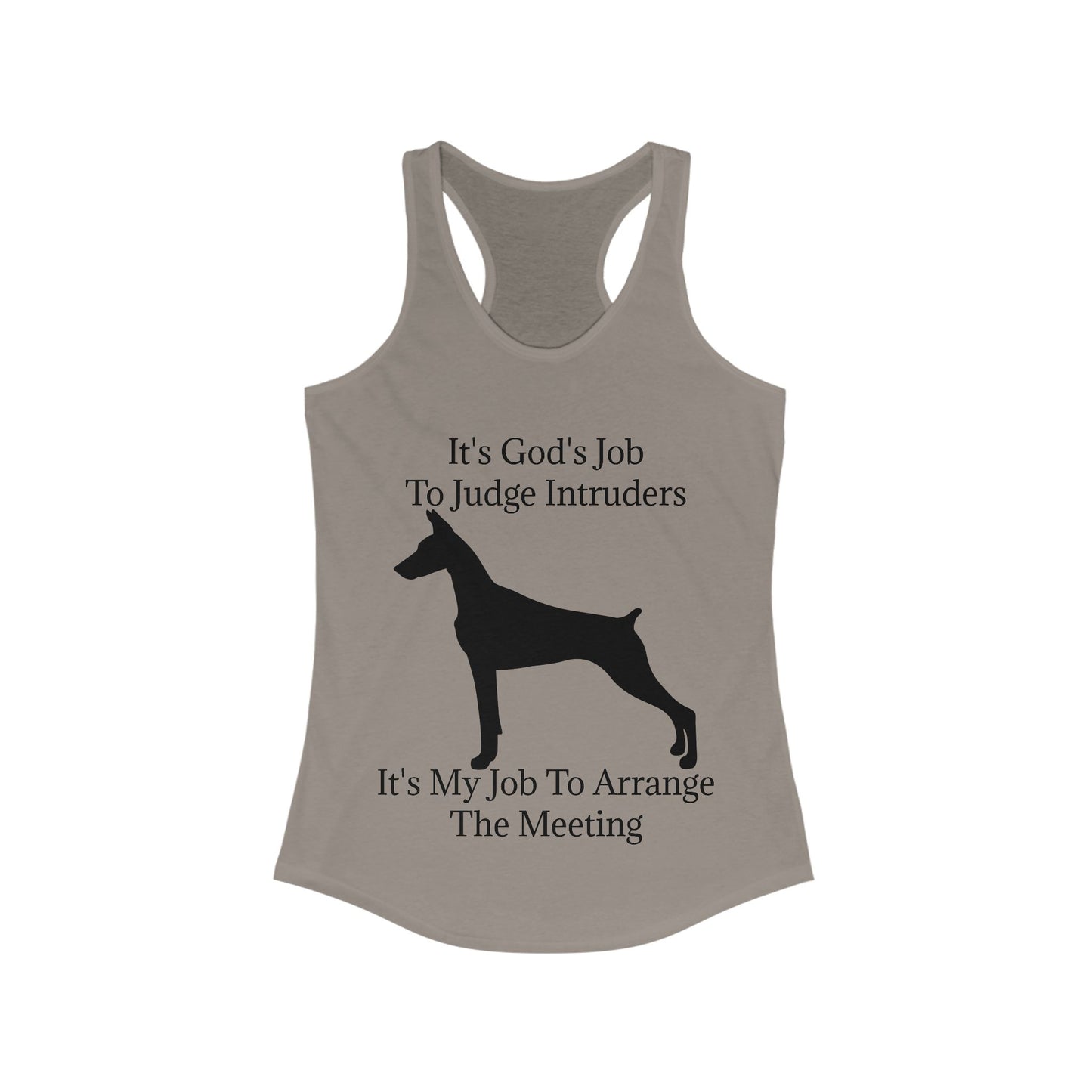 Arrange The Meeting Women's Racerback Tank