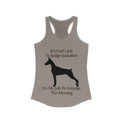 Arrange The Meeting Women's Racerback Tank