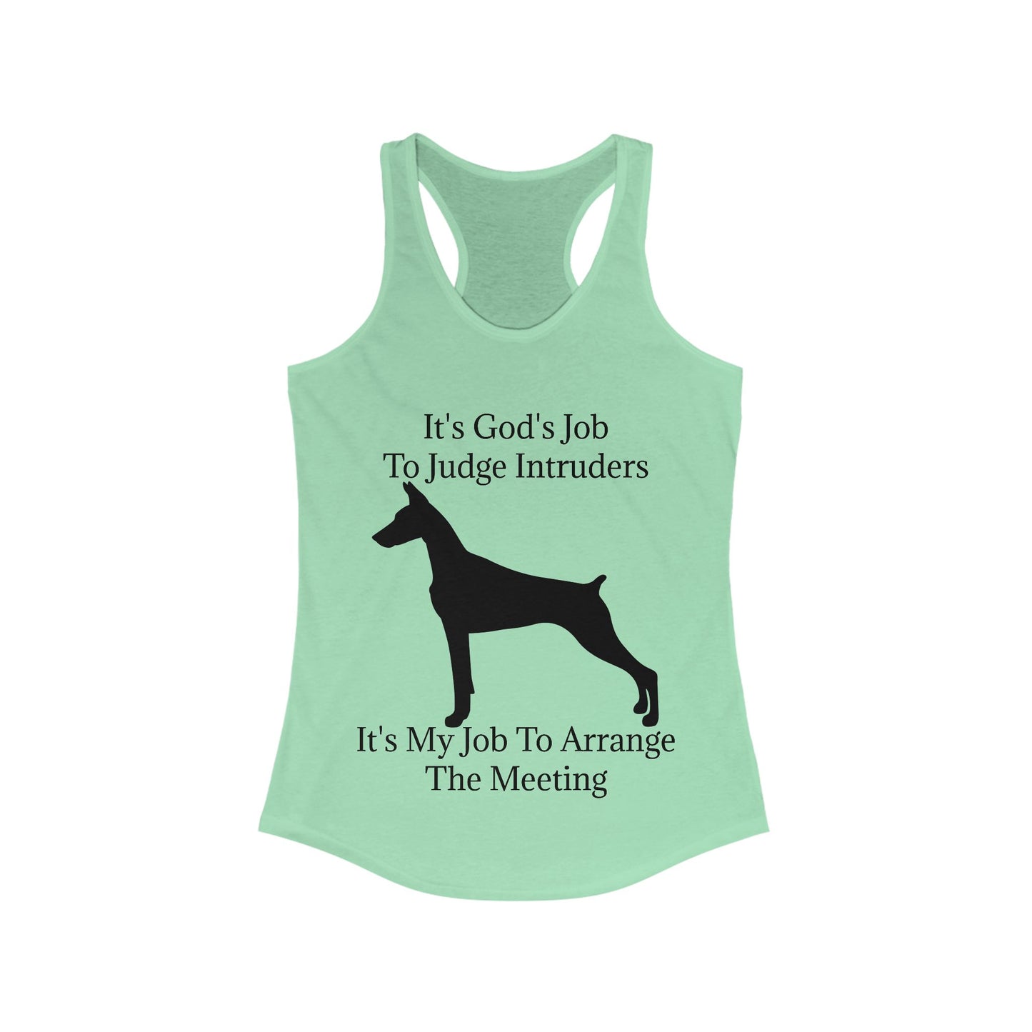 Arrange The Meeting Women's Racerback Tank