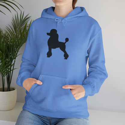 Poodle Silhouette Unisex Hoodie
