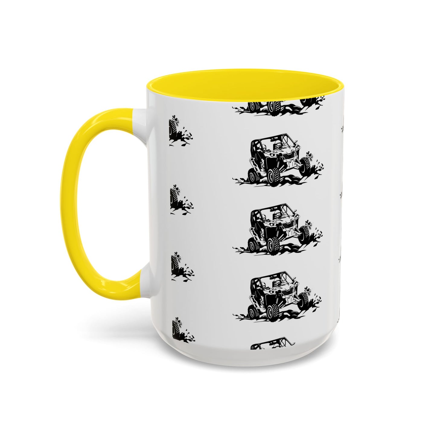 Slingin' Mud Side By Side 2-Tone Coffee Mug