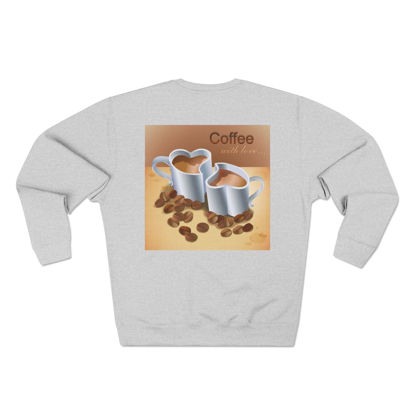 Coffee With Love Unisex Crewneck Sweatshirt