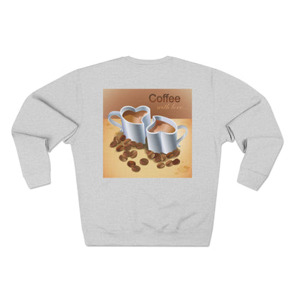Coffee With Love Unisex Crewneck Sweatshirt