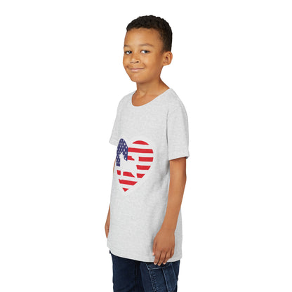 Malamute Flag Youth Unisex Short Sleeve Crewneck Tee