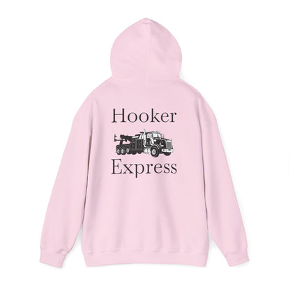 H**ker Express Heavy Tow Truck Unisex Hoodie