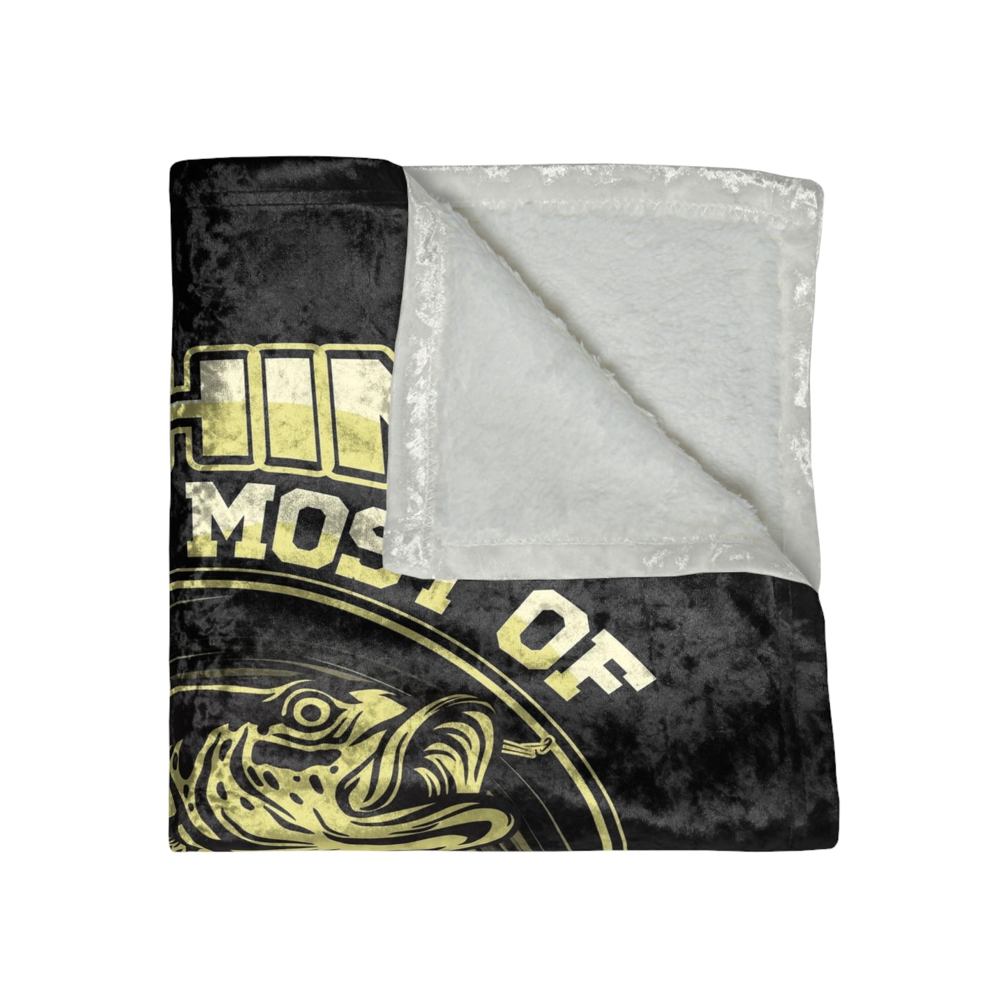 Problem Solving Crushed Velvet Blanket