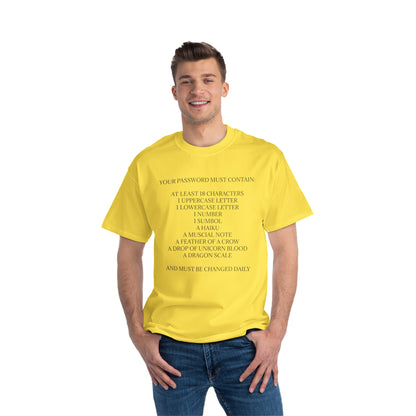 Password Men's Short-Sleeve Crewneck Tee