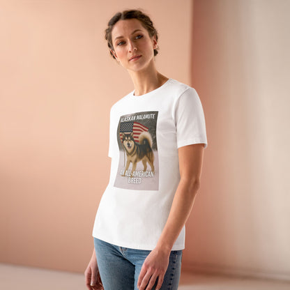 All-American Breed Women's Short Sleeve Crewneck Tee