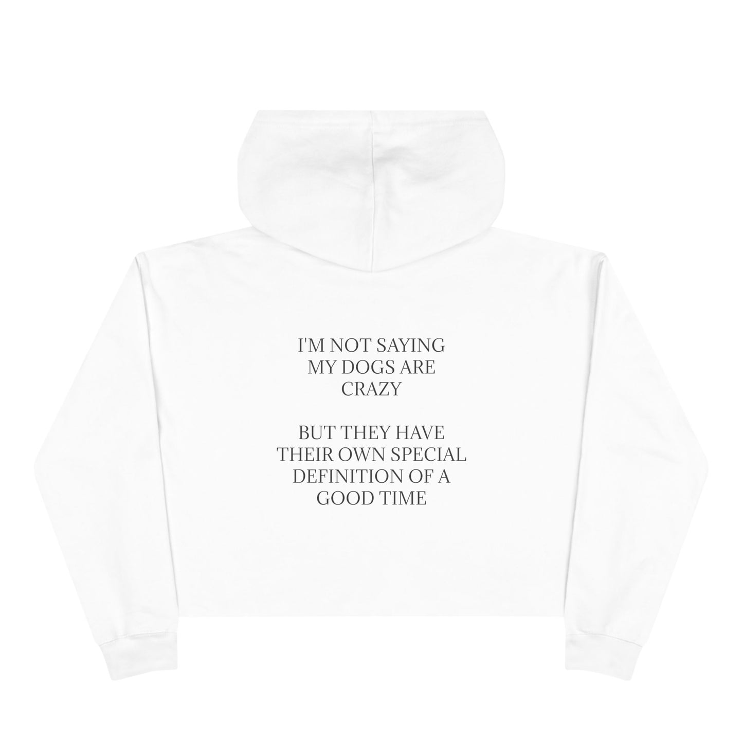 Special Definition Women's Crop Hoodie