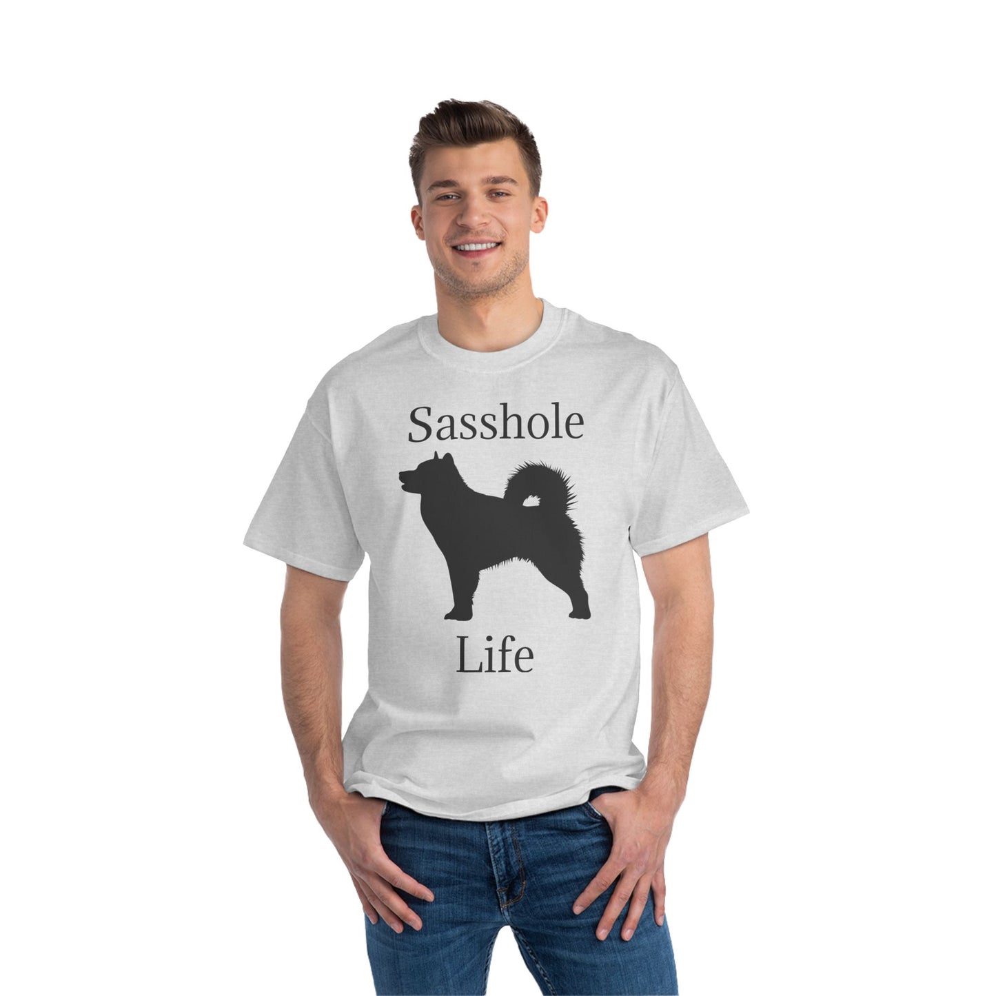 Sasshole Life Men's Short-Sleeve Crewneck Tee