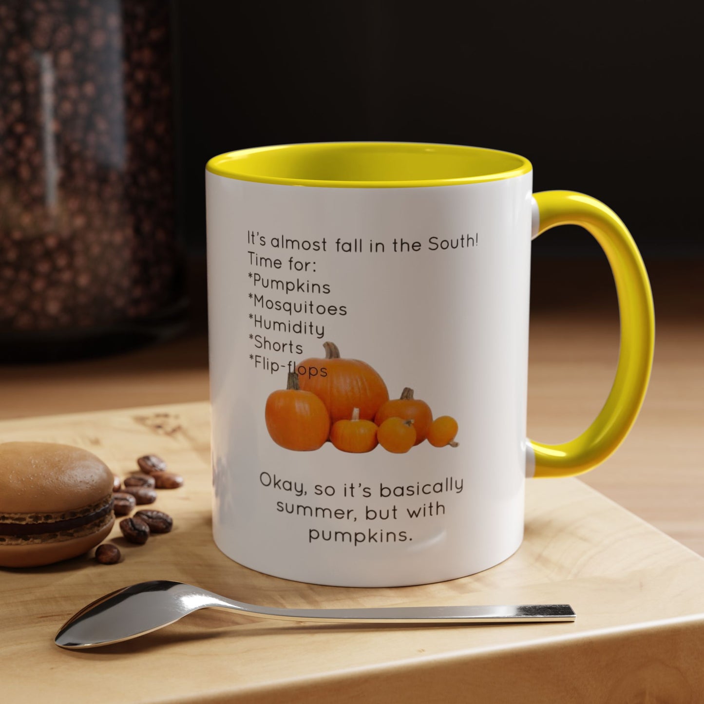 Fall In The South 2-Tone Coffee Mug
