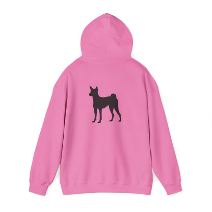 Basenji Silhouette Unisex Hoodie