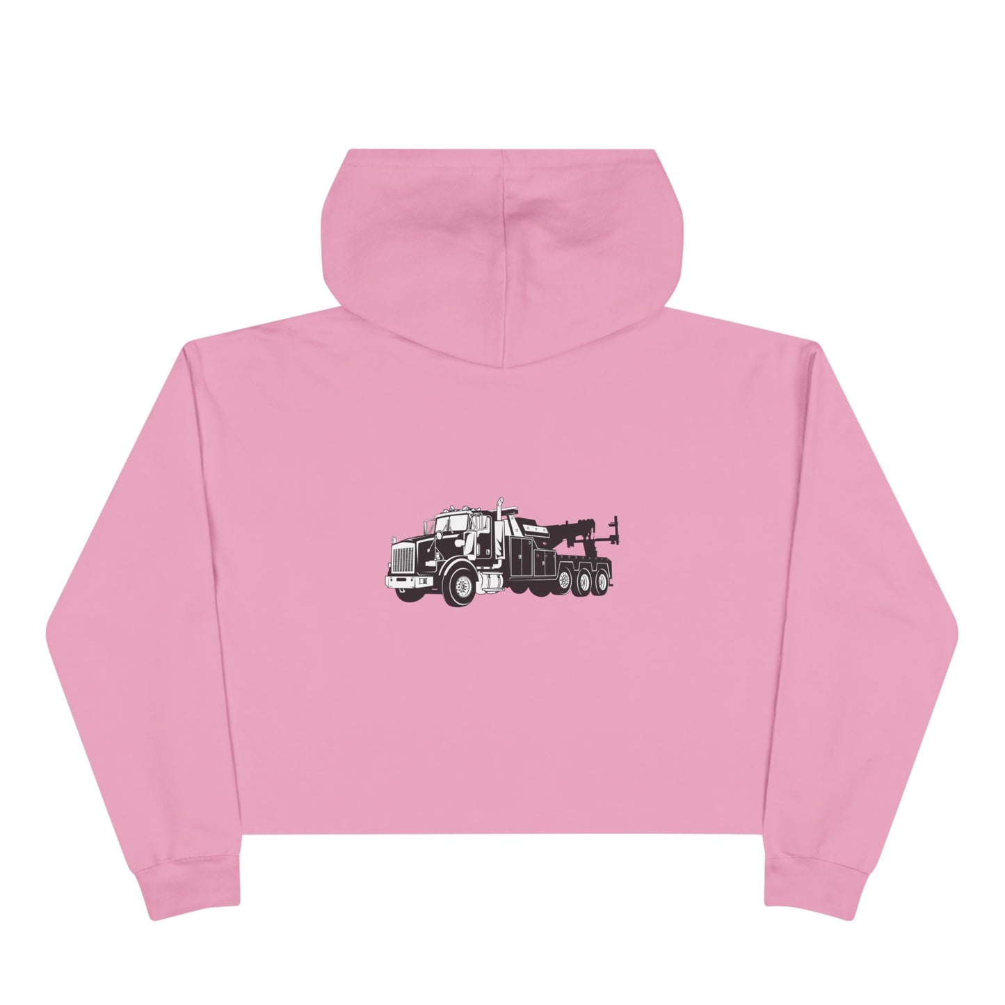 Heavy Tow Truck Women's Crop Hoodie