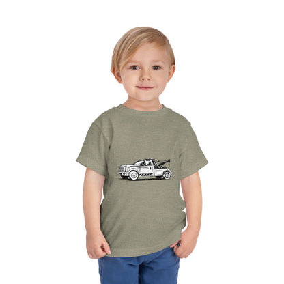 Wheel Lift Tow Truck Toddler Unisex Short Sleeve Crewneck Tee