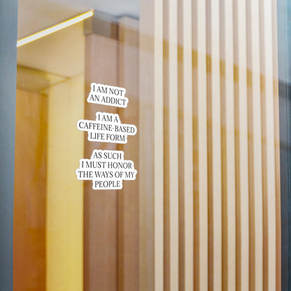 Not An Addict Vinyl Decal