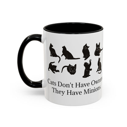 Cat Minions 2-Tone Coffee Mug