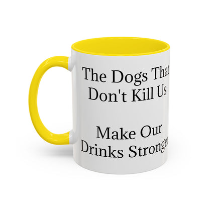 Drinks Stronger 2-Tone Coffee Mug