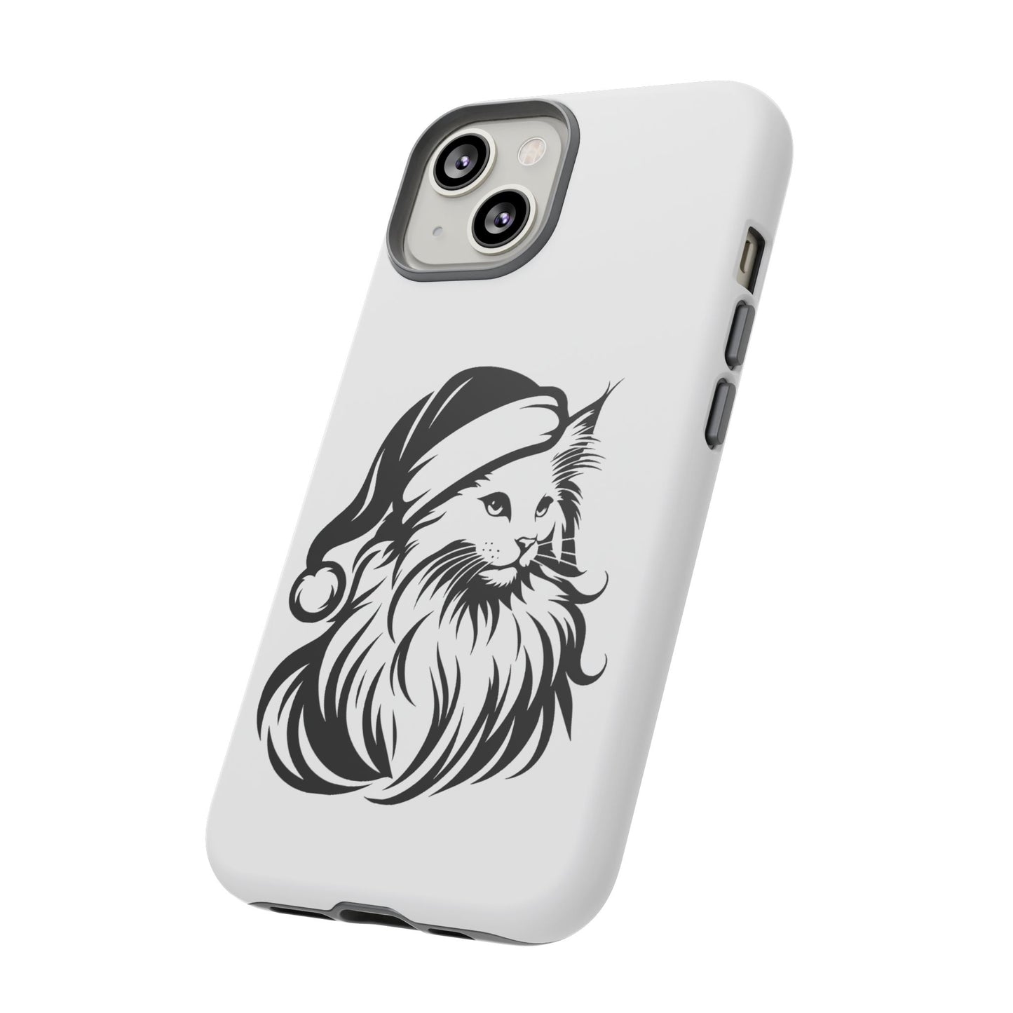 Santa Paws Cat iPhone Case
