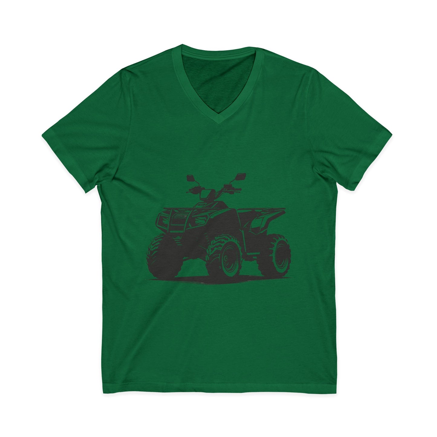 Off The Beaten Path Quad Unisex Short Sleeve V-Neck Tee