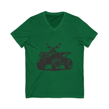 Off The Beaten Path Quad Unisex Short Sleeve V-Neck Tee