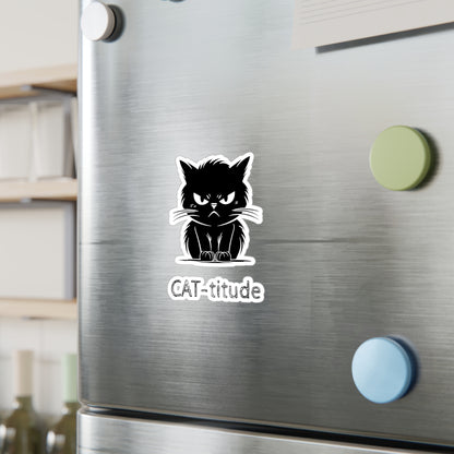 CAT-titude Vinyl Decal