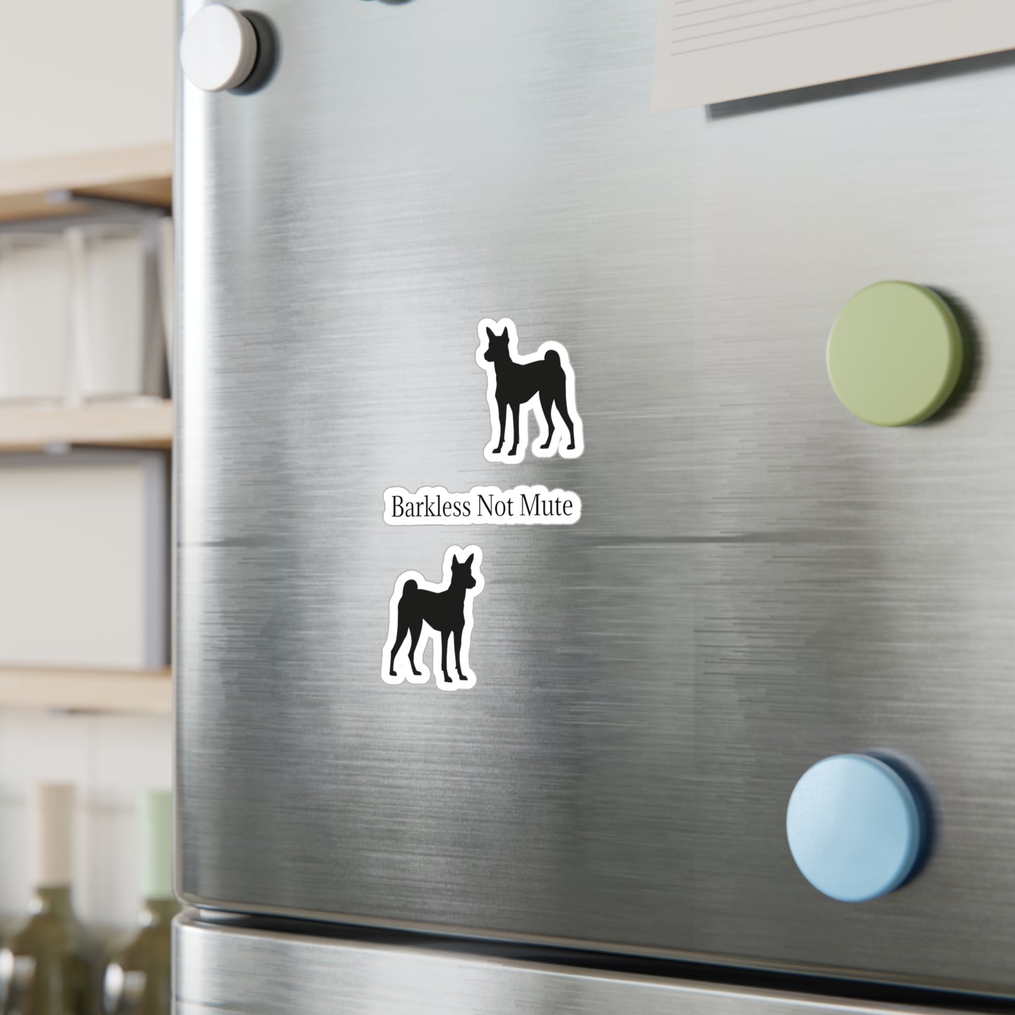 Barkless Not Mute Vinyl Decal