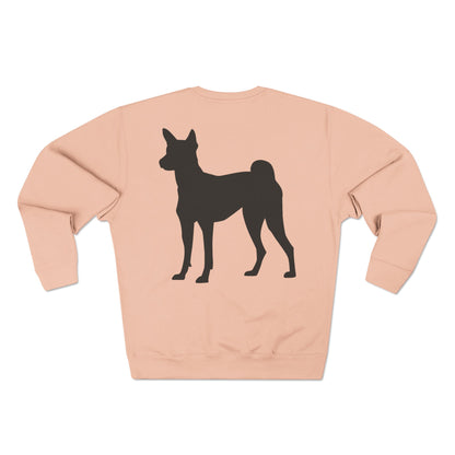 Basenji Silhouette Unisex Crewneck Sweatshirt