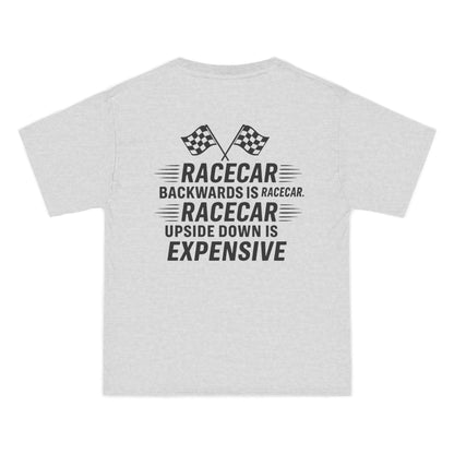 Racecar Backwards Men's Short-Sleeve Crewneck Tee