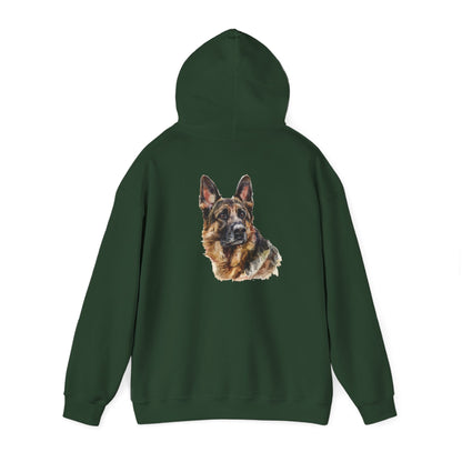 German Shepherd Head Unisex Hoodie