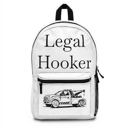 Legal H**ker Wheel Lift Tow Truck Backpack
