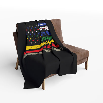 First Responder Arctic Fleece Blanket