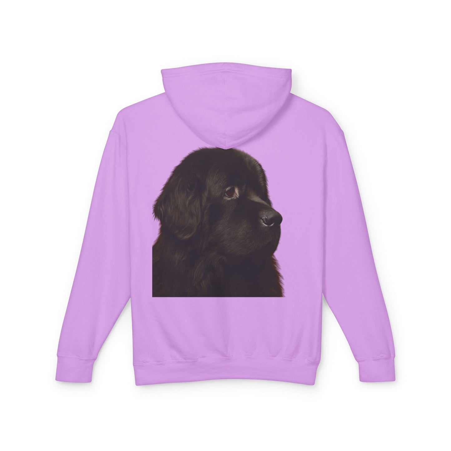 Newfie Head Unisex Lightweight Hoodie