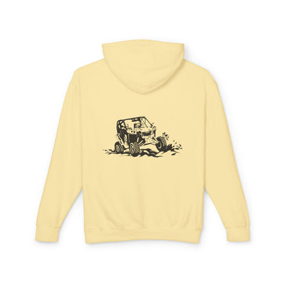 Slingin' Mud Side By Side Unisex Lightweight Hoodie