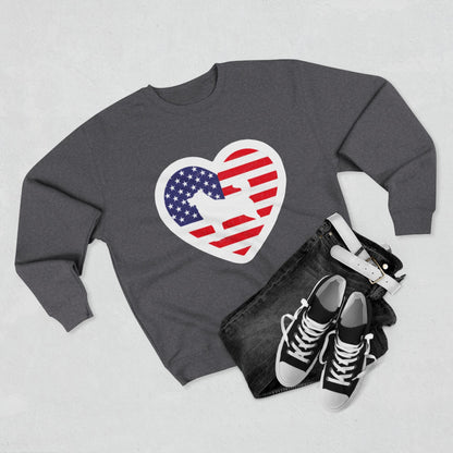 Malamute Flag Unisex Crewneck Sweatshirt