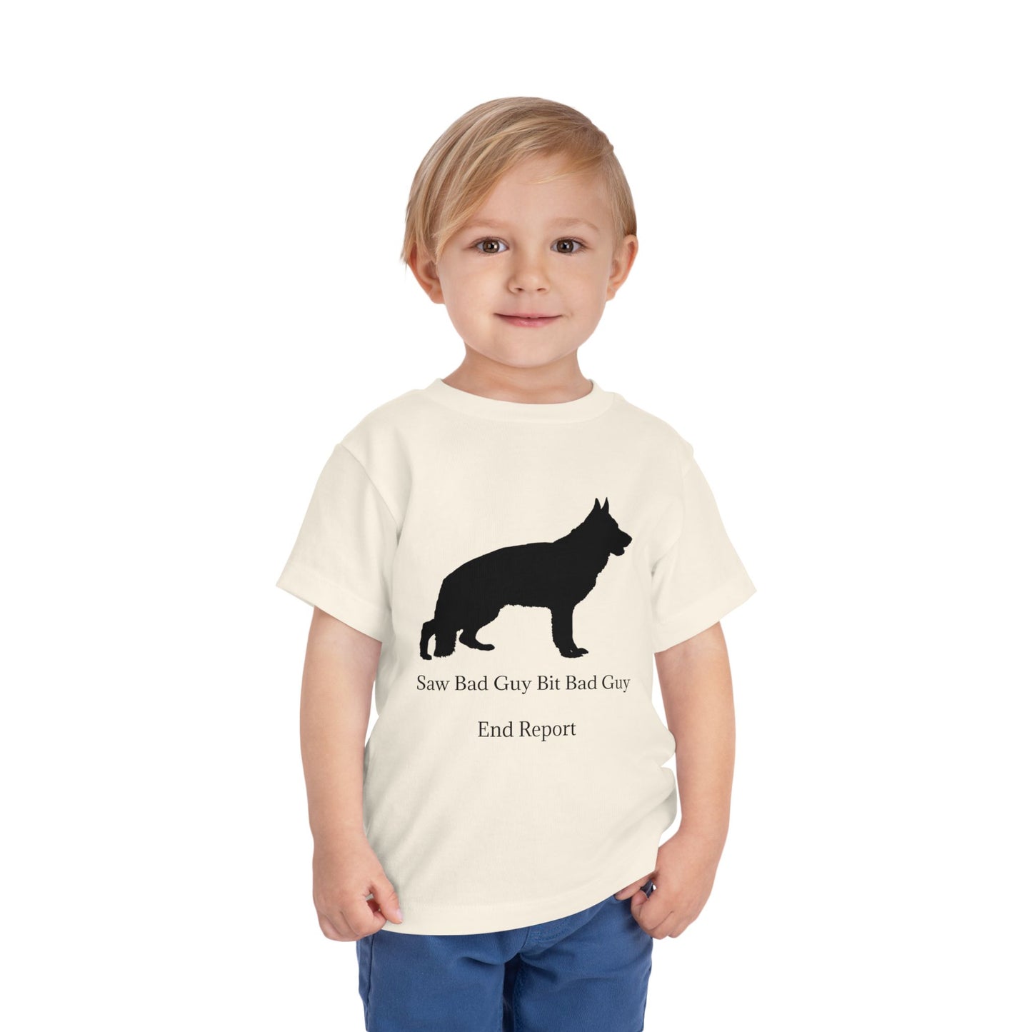 Bad Guy Toddler Unisex Short Sleeve Crewneck Tee