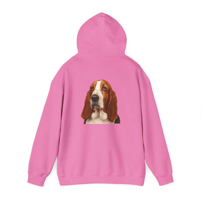 Basset Head Unisex Hoodie