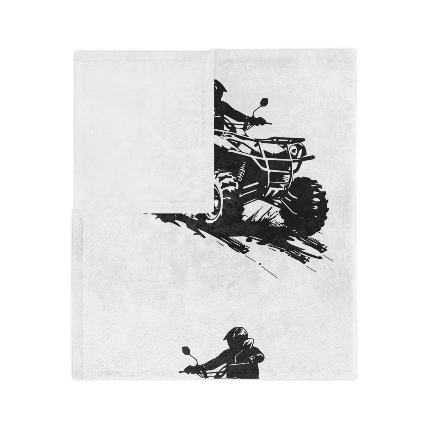 Slingin' Mud Quad Velveteen Microfiber Blanket