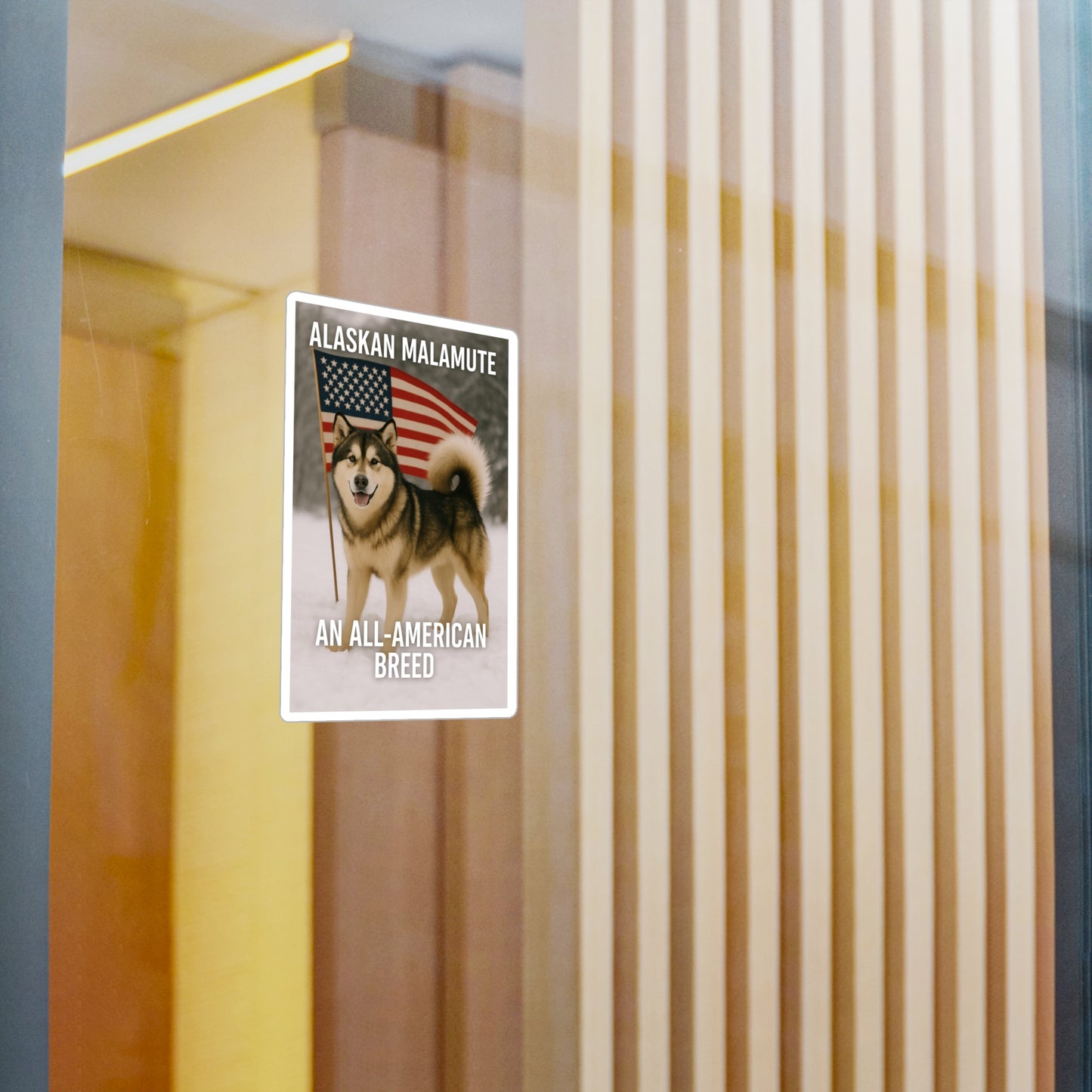 All-American Breed Vinyl Decal