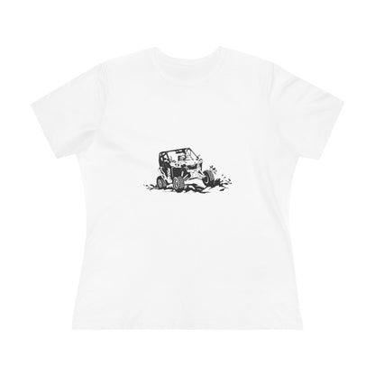 Slingin' Mud Side By Side Women's Short Sleeve Crewneck Tee