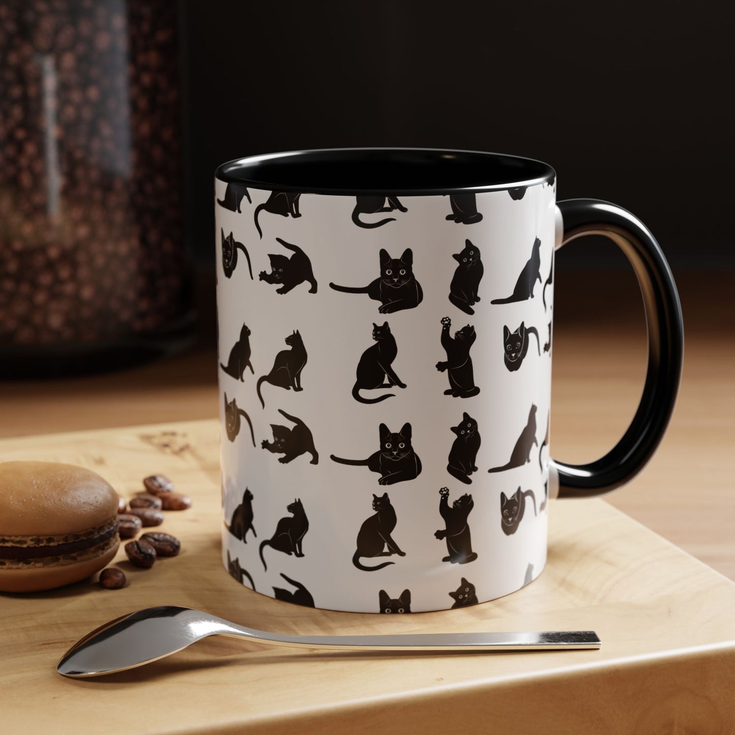 Cats 2-Tone Coffee Mug